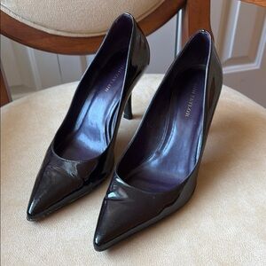 Ann Taylor Black Patent Heels